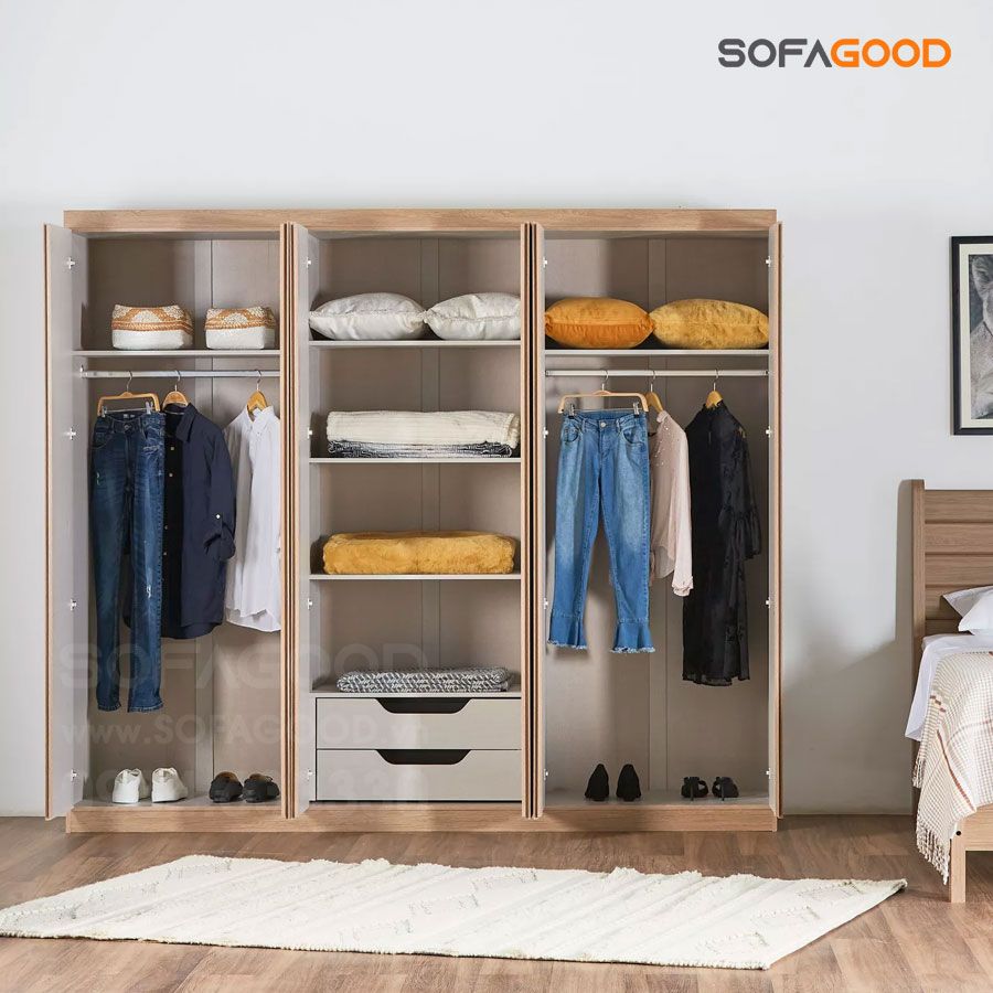 Tủ quần áo cao cấp S609