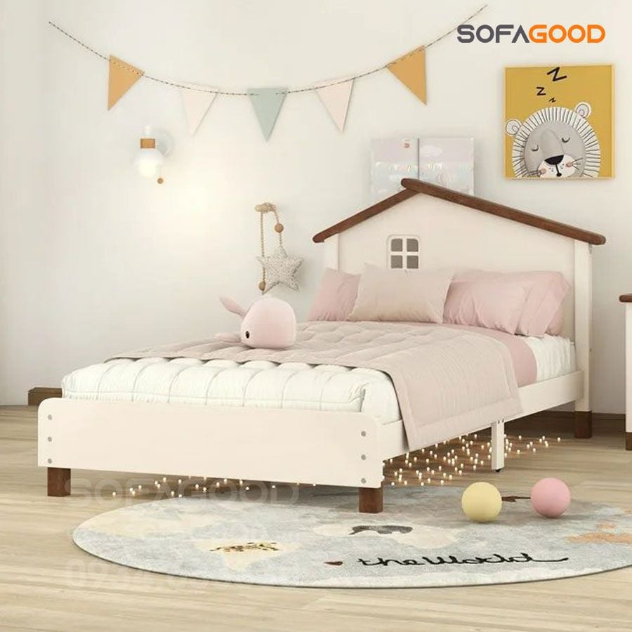 Giường trẻ Em hình ngôi nhà S520