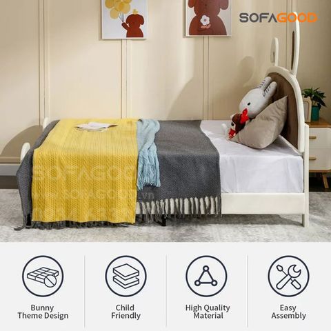  Giường trẻ Em hình Thỏ S503 