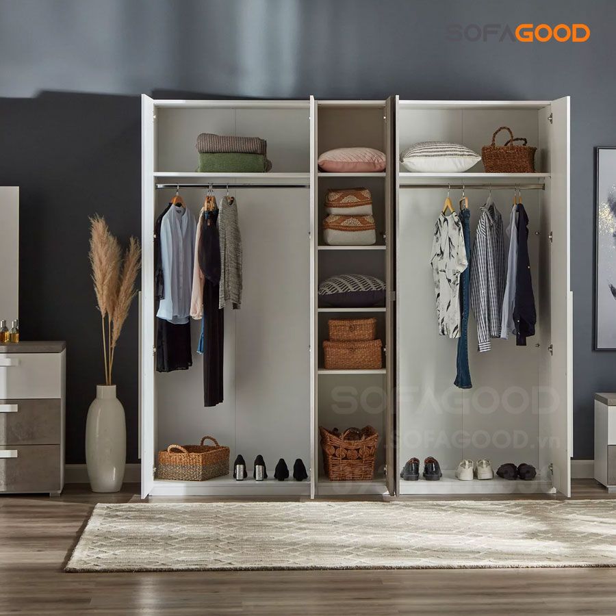 Tủ quần áo cao cấp S604