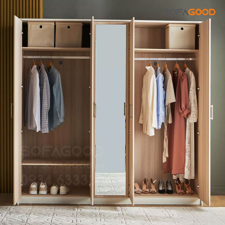 Tủ quần áo cao cấp S605