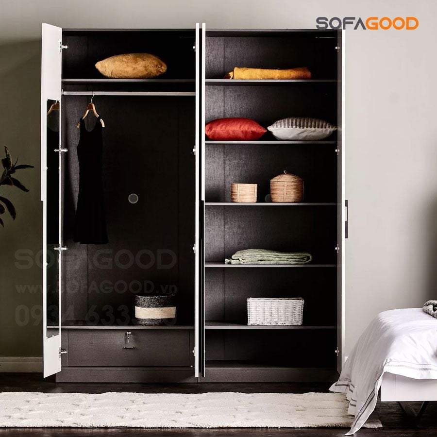 Tủ quần áo cao cấp S606