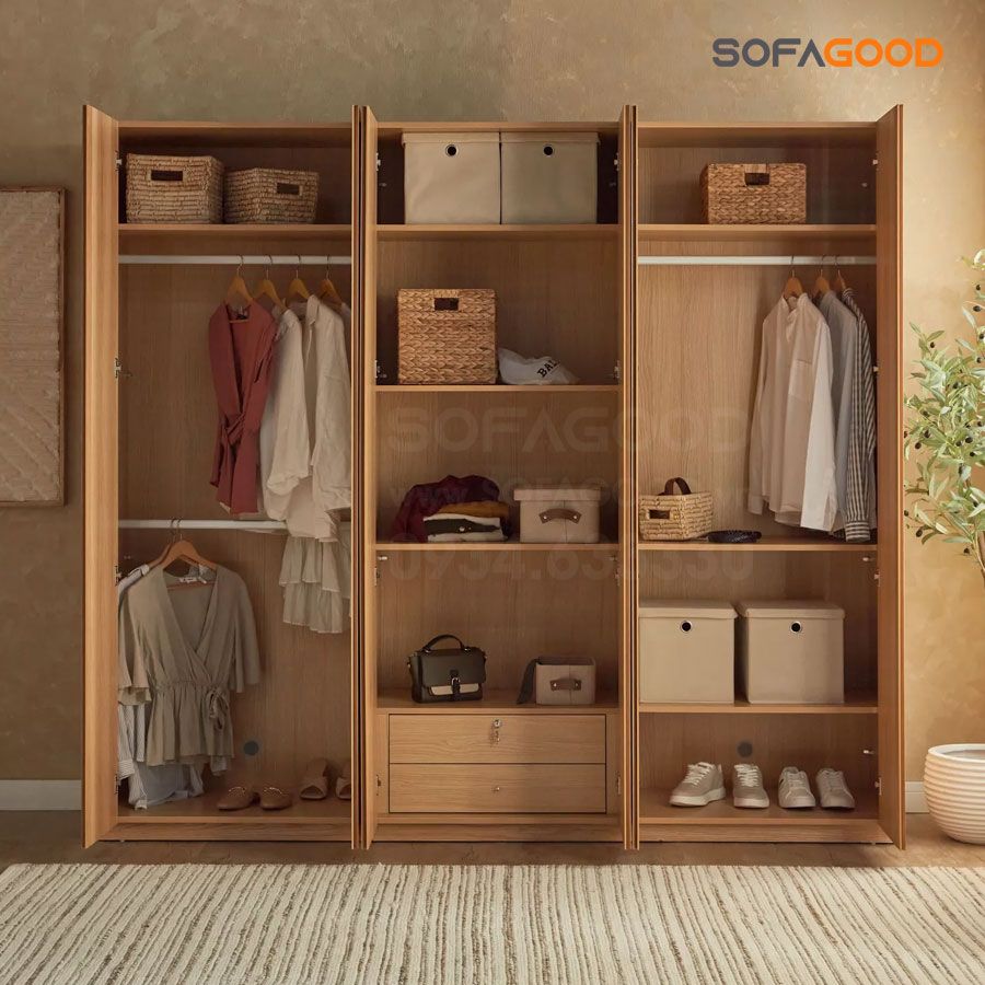 Tủ quần áo cao cấp S608