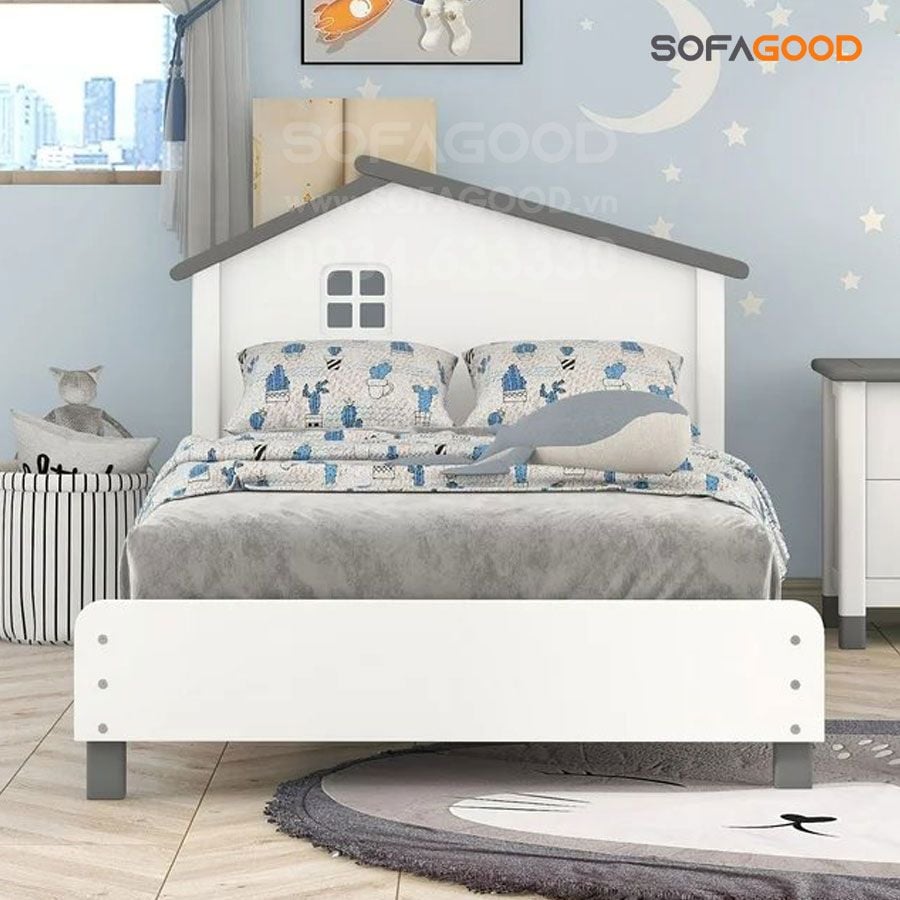 Giường trẻ Em hình ngôi nhà S520