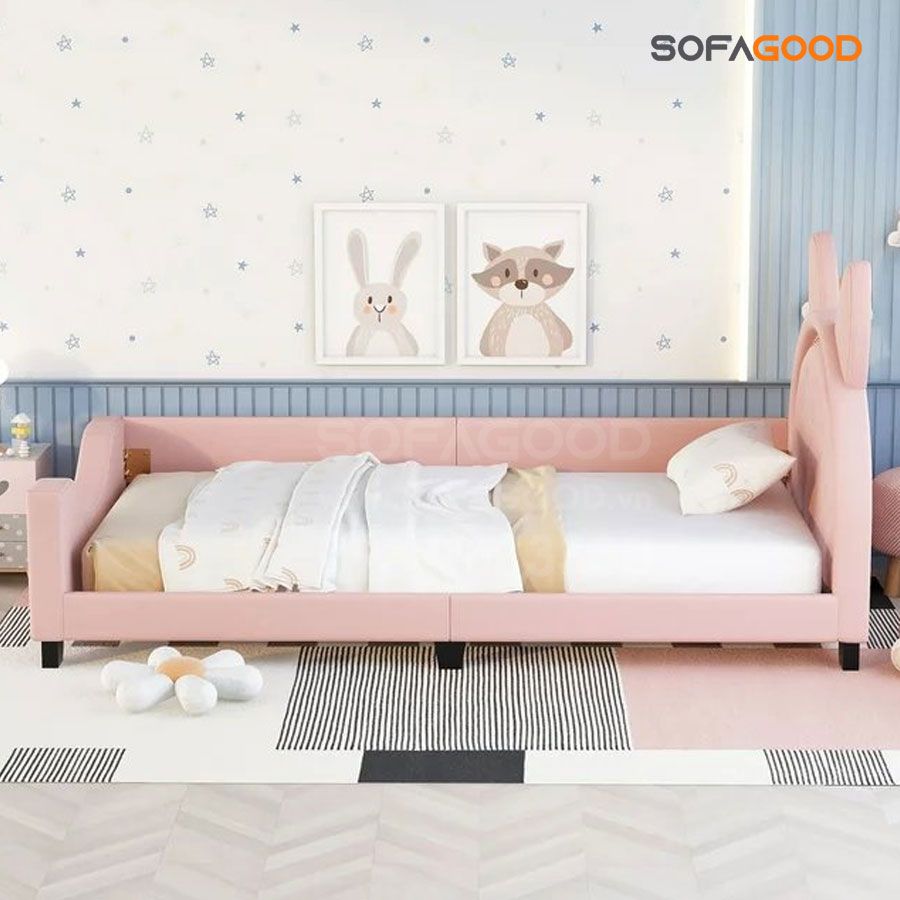 Giường trẻ Em hình chú Cáo S506