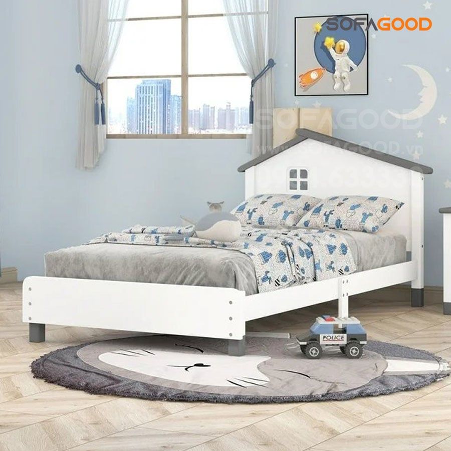 Giường trẻ Em hình ngôi nhà S520