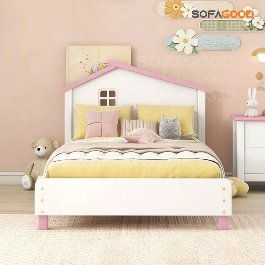 Giường trẻ Em hình ngôi nhà S520