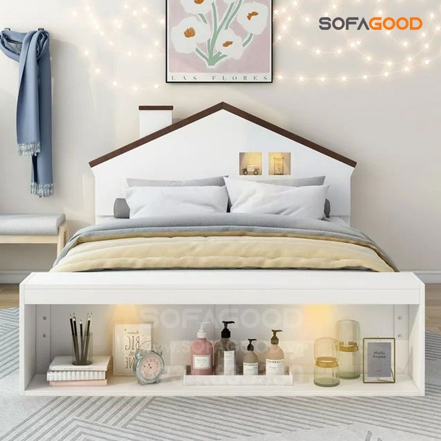 Giường trẻ Em hình ngôi nhà S512