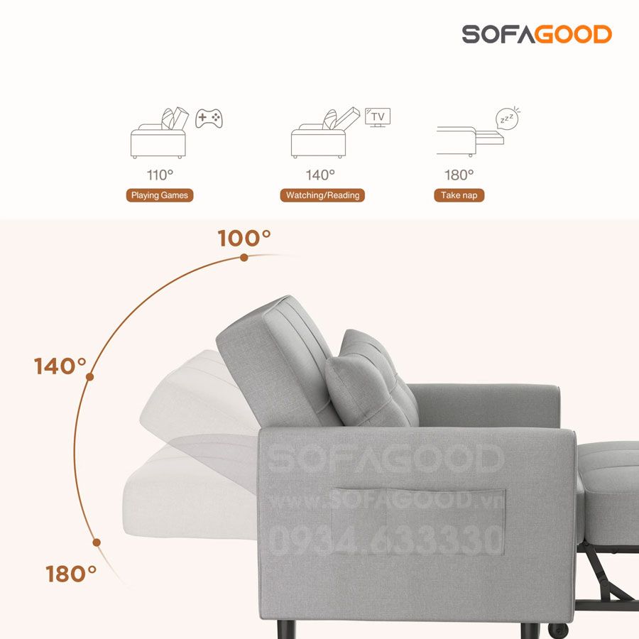 Sofa giường đa năng S302
