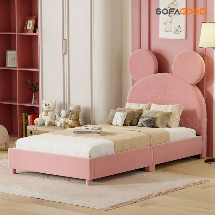 Giường trẻ Em hình Gấu S501