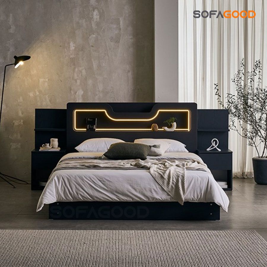 Giường ngủ gỗ công nghiệp S106