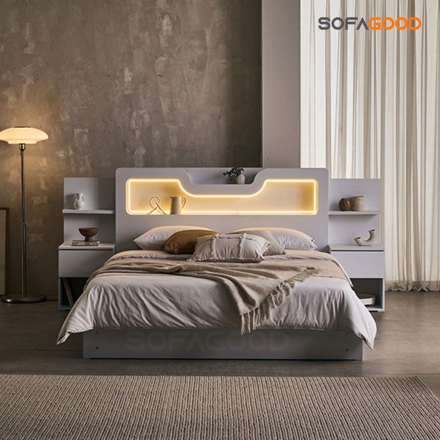 Giường ngủ gỗ công nghiệp S106