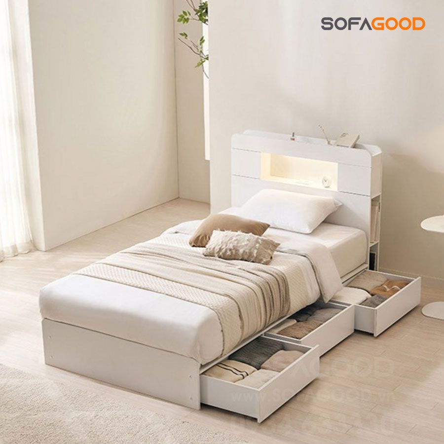 Giường ngủ gỗ công nghiệp S117