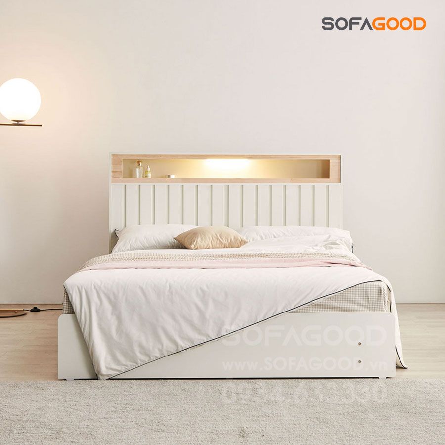 Giường ngủ gỗ công nghiệp S118