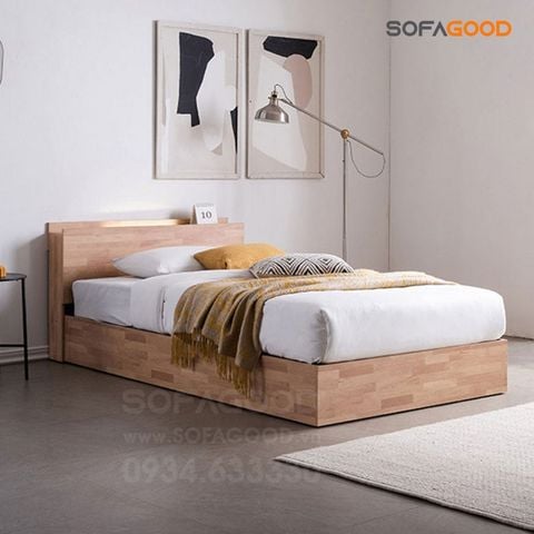  Giường ngủ gỗ tự nhiên S125 