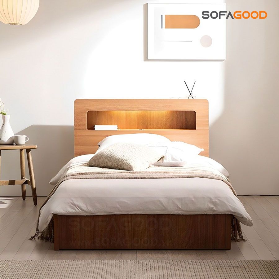 Giường ngủ gỗ công nghiệp S115