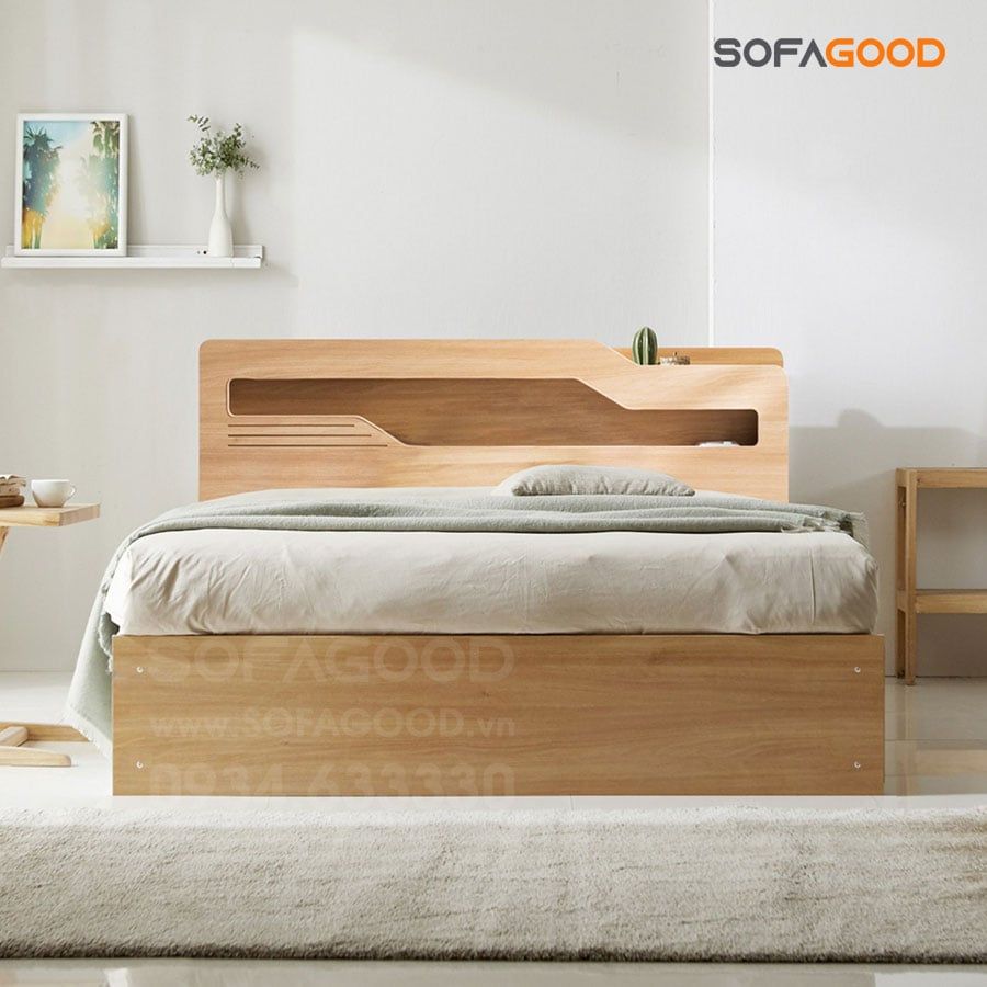 Giường ngủ gỗ công nghiệp S109