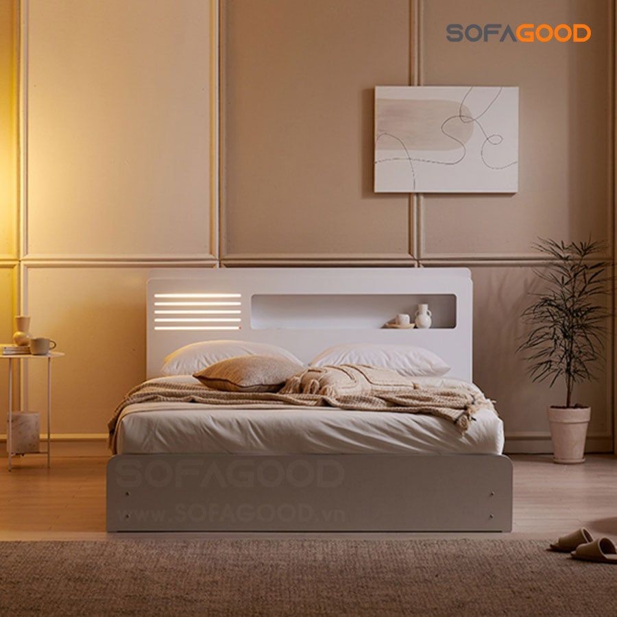 Giường ngủ gỗ công nghiệp S105