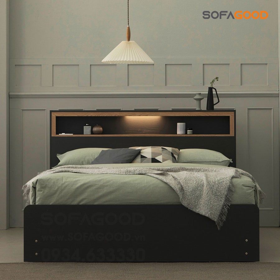 Giường ngủ gỗ công nghiệp S120