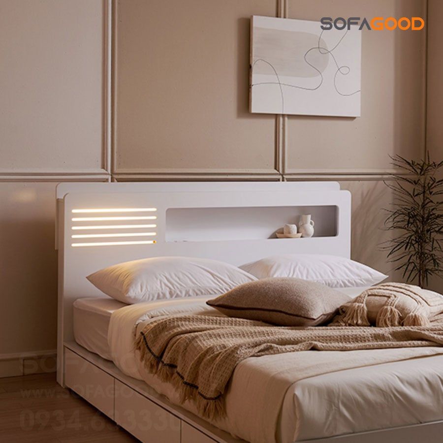Giường ngủ gỗ công nghiệp S105