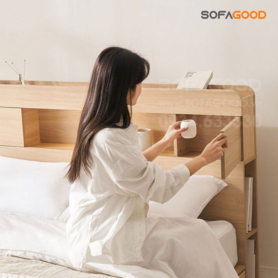 Giường ngủ gỗ công nghiệp S117
