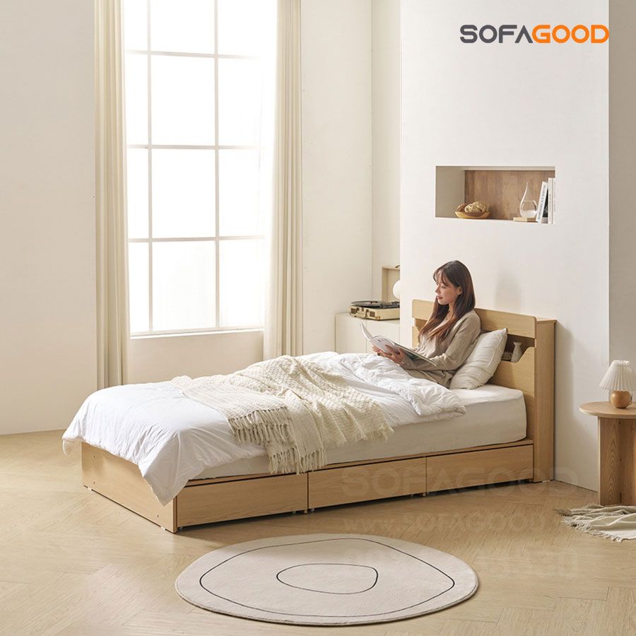 Giường ngủ gỗ công nghiệp S112