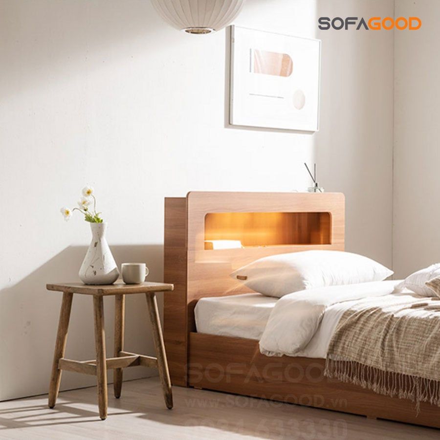 Giường ngủ gỗ công nghiệp S115