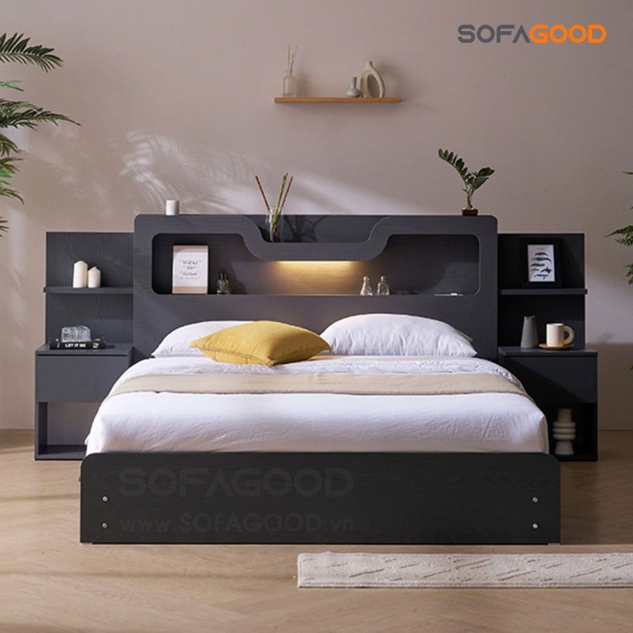 Giường ngủ gỗ công nghiệp S104