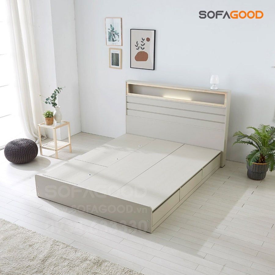 Giường ngủ gỗ công nghiệp S122