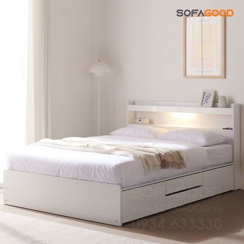  Giường ngủ gỗ công nghiệp S107 