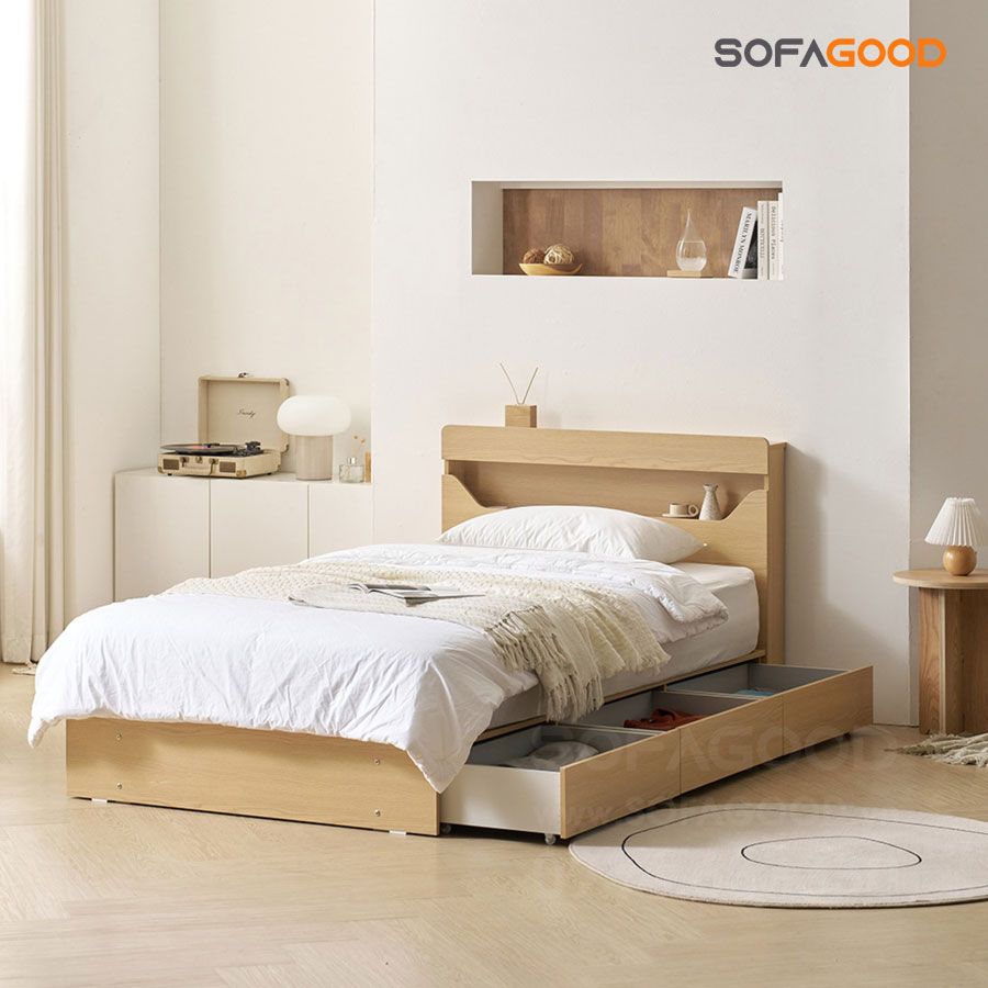 Giường ngủ gỗ công nghiệp S112