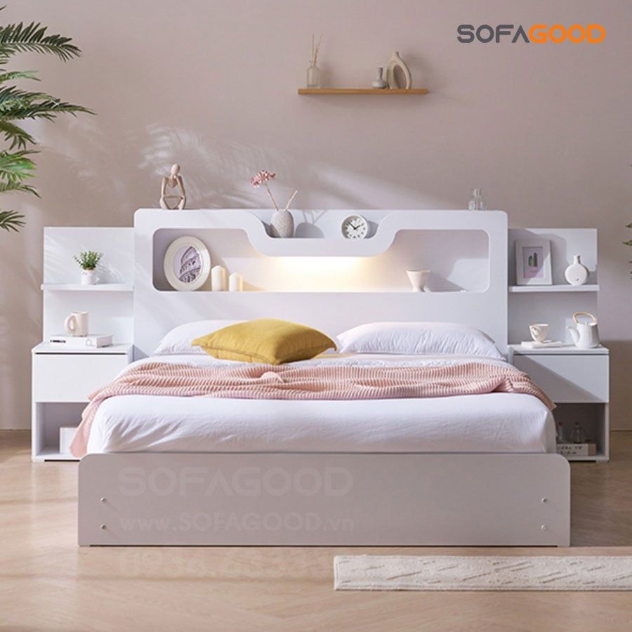 Giường ngủ gỗ công nghiệp S104