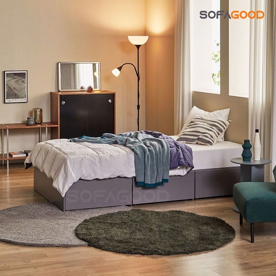 Giường ngủ gỗ công nghiệp S119