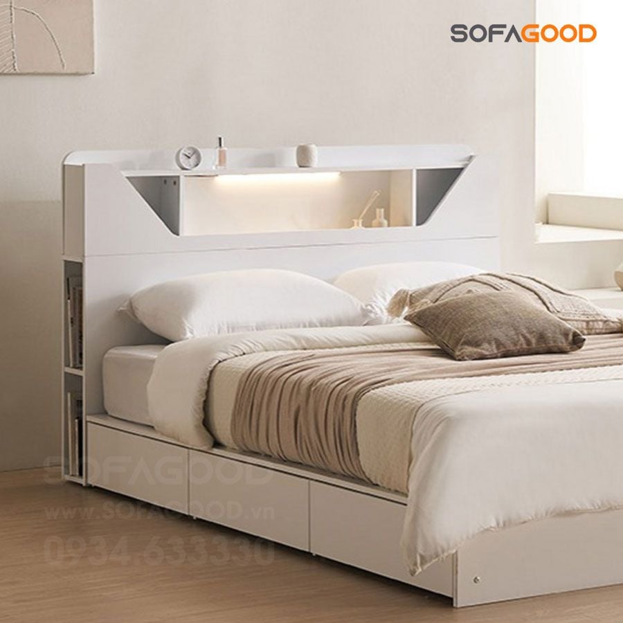 Giường ngủ gỗ công nghiệp S111