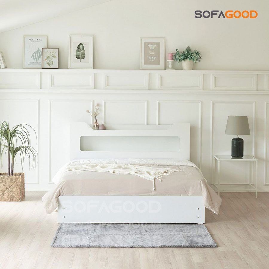 Giường ngủ gỗ công nghiệp S108