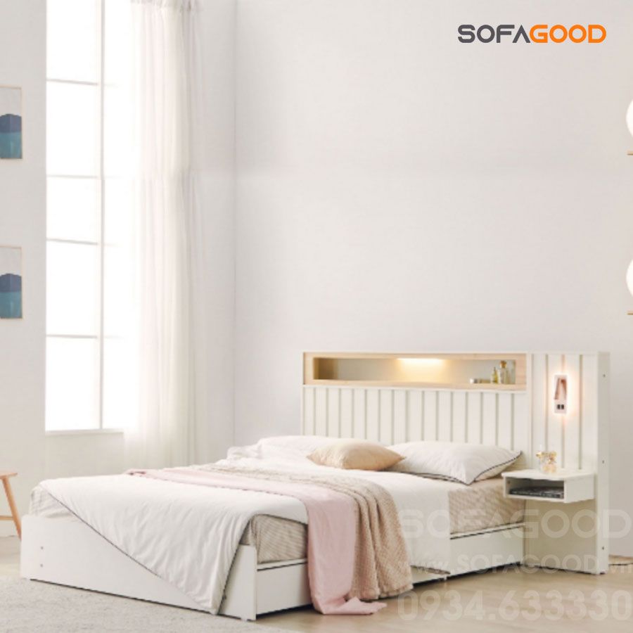 Giường ngủ gỗ công nghiệp S118