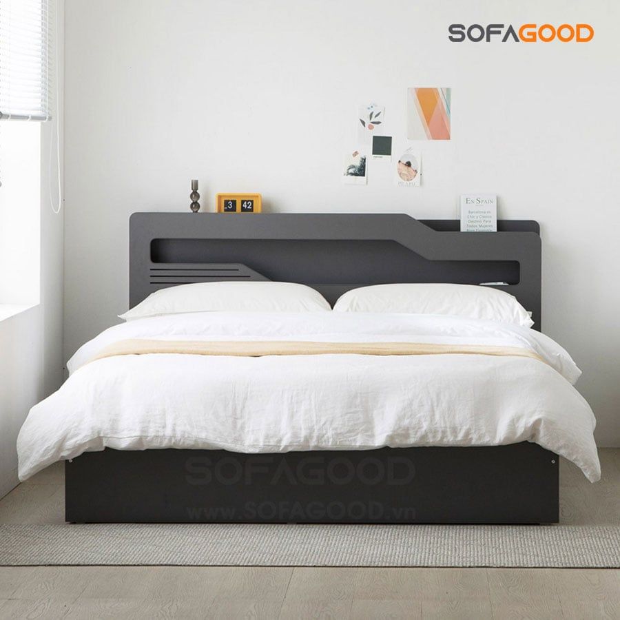 Giường ngủ gỗ công nghiệp S109