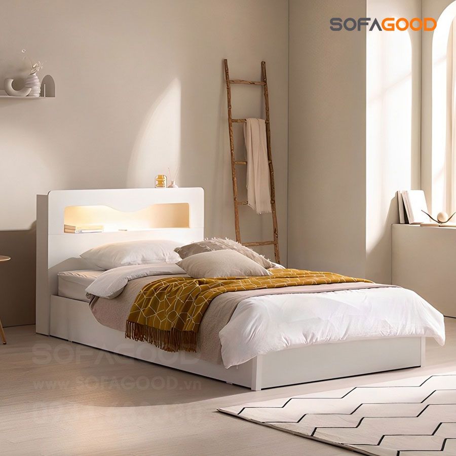 Giường ngủ gỗ công nghiệp S114