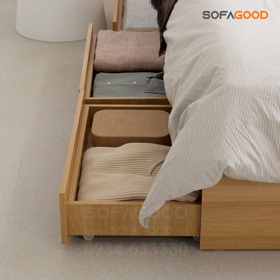 Giường ngủ gỗ công nghiệp S109