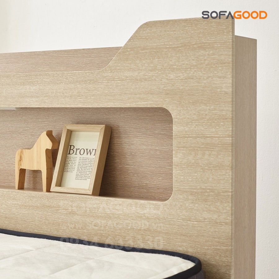 Giường ngủ gỗ công nghiệp S108