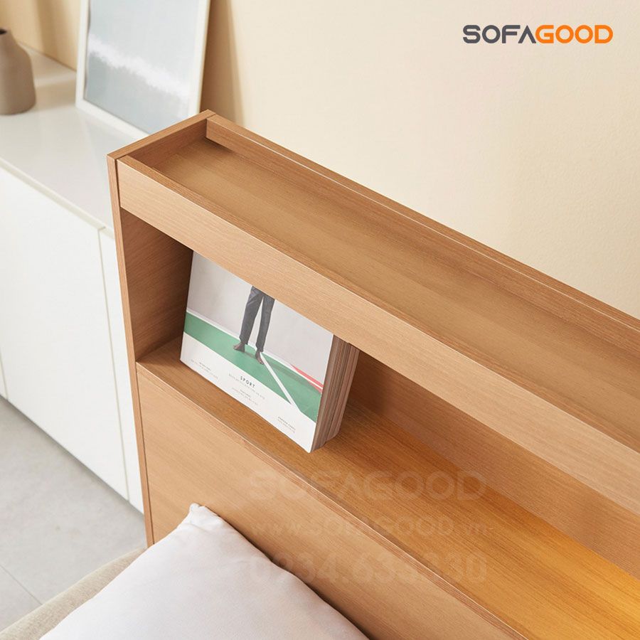 Giường ngủ gỗ công nghiệp S110