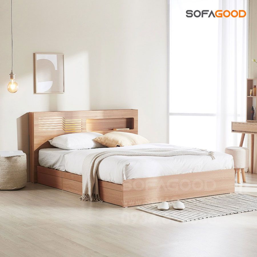 Giường ngủ gỗ công nghiệp S103