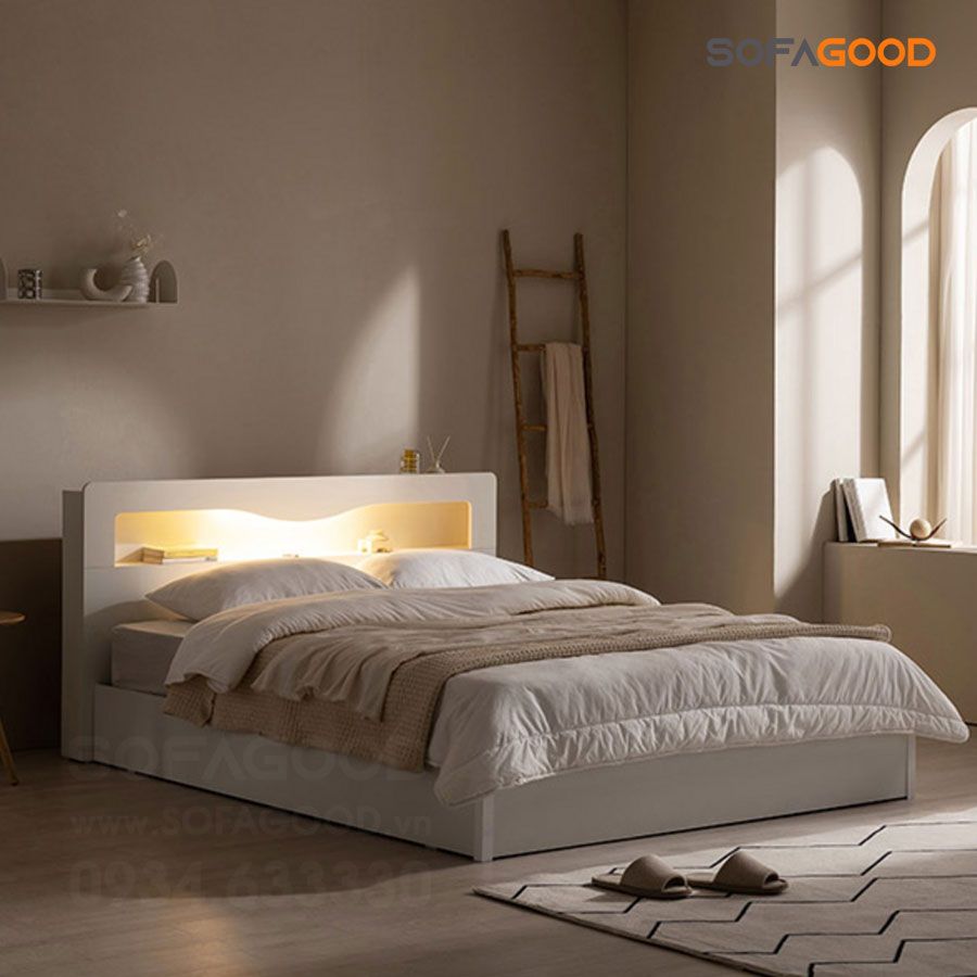 Giường ngủ gỗ công nghiệp S114