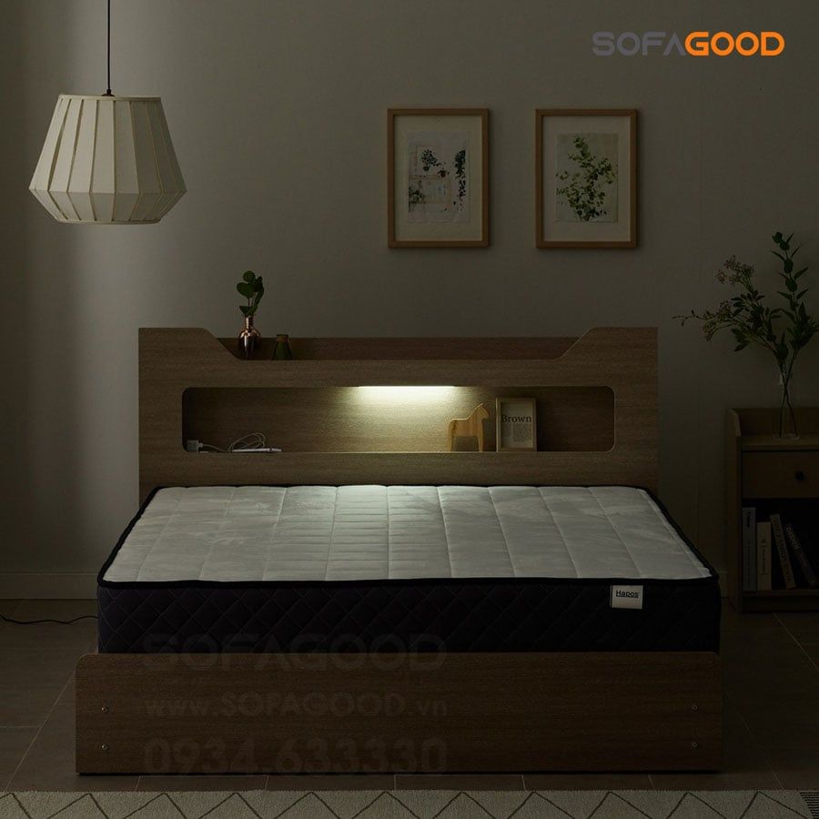 Giường ngủ gỗ công nghiệp S108