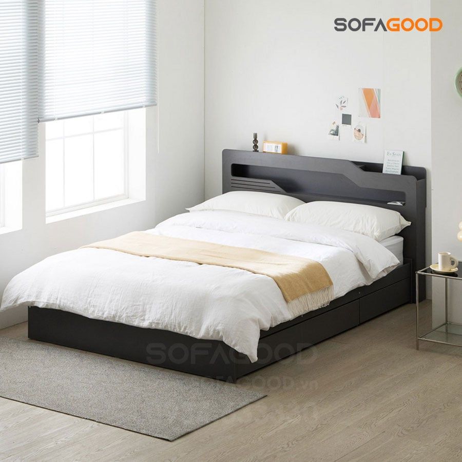 Giường ngủ gỗ công nghiệp S109