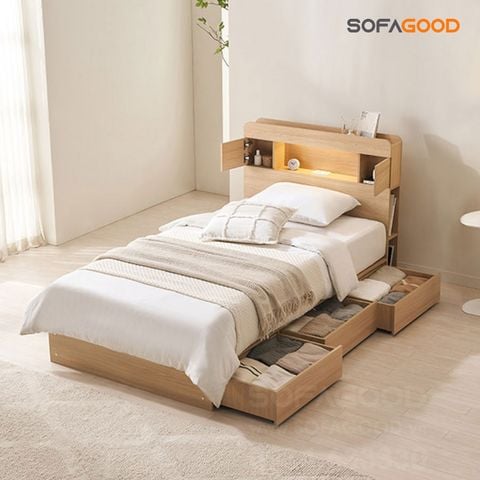  Giường ngủ gỗ công nghiệp S117 