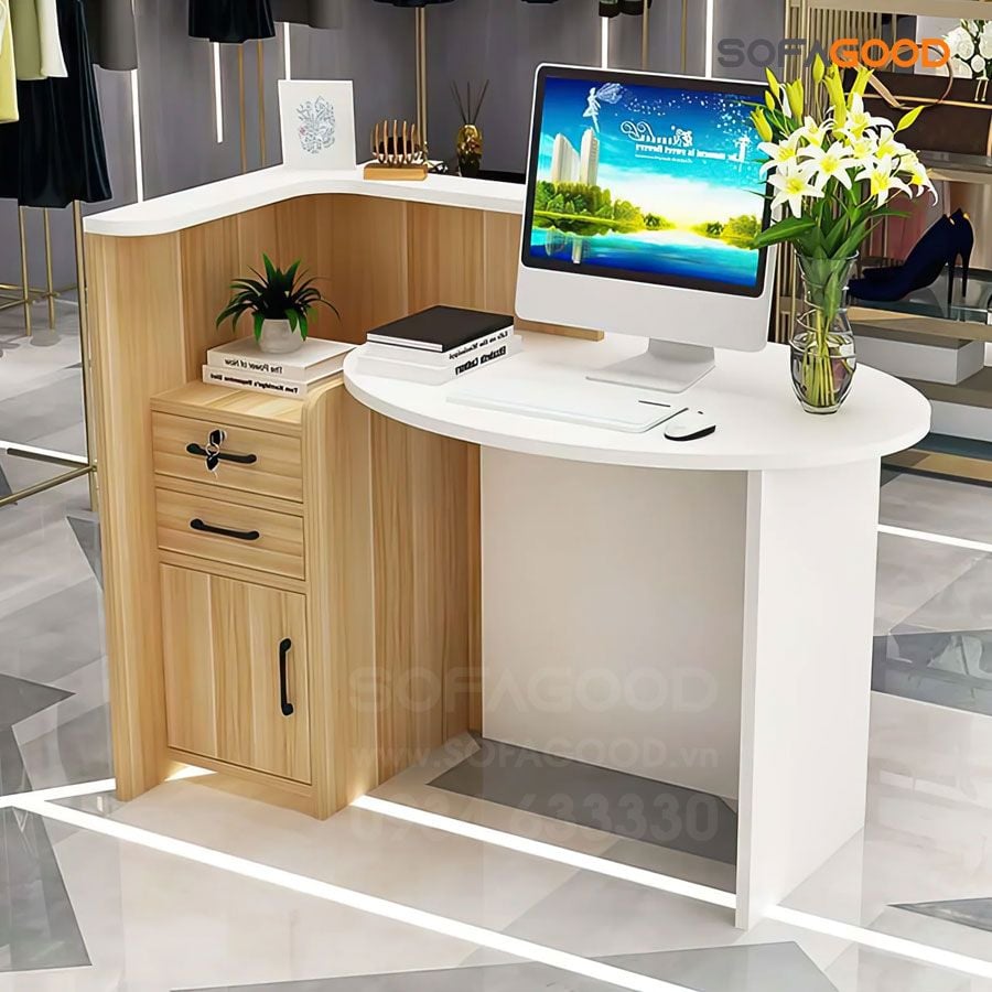 Quầy lễ tân S914