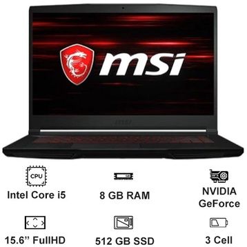  MSI GF63 Thin 11UC-444VN i5 11400H/8GB/512GB/15.6"FHD/NVIDIA GeForce RTX 3050 4GB/Win11 