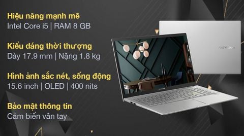  Asus Vivobook A515EA-L11970T i5 1135G7/8GB/512GB SSD/15.6" OLED/Win10 