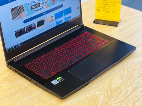  MSI Gaming GF63 Thin 10SC i7 10750H/8GB/512GB/4GB GTX1650 Max-Q/144H/Win10 (USED) 